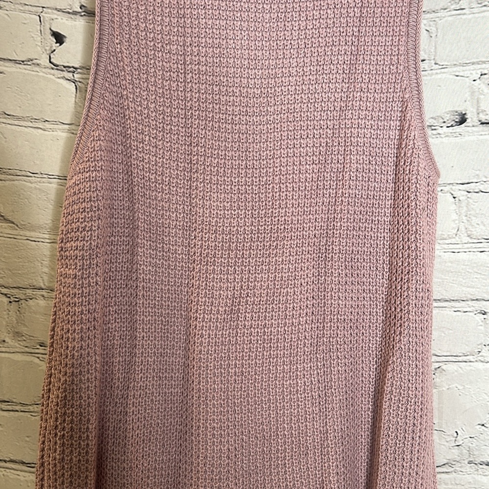 Sonoma Mauve Sleeveless Turtleneck Sweater Size Large Excellent Condition - Picture 8 of 12